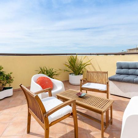 Ferienwohnung Castello Attic Sunset Terrace Cagliari Exterior foto