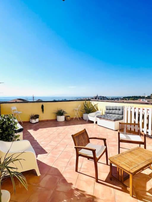 Ferienwohnung Castello Attic Sunset Terrace Cagliari Exterior foto