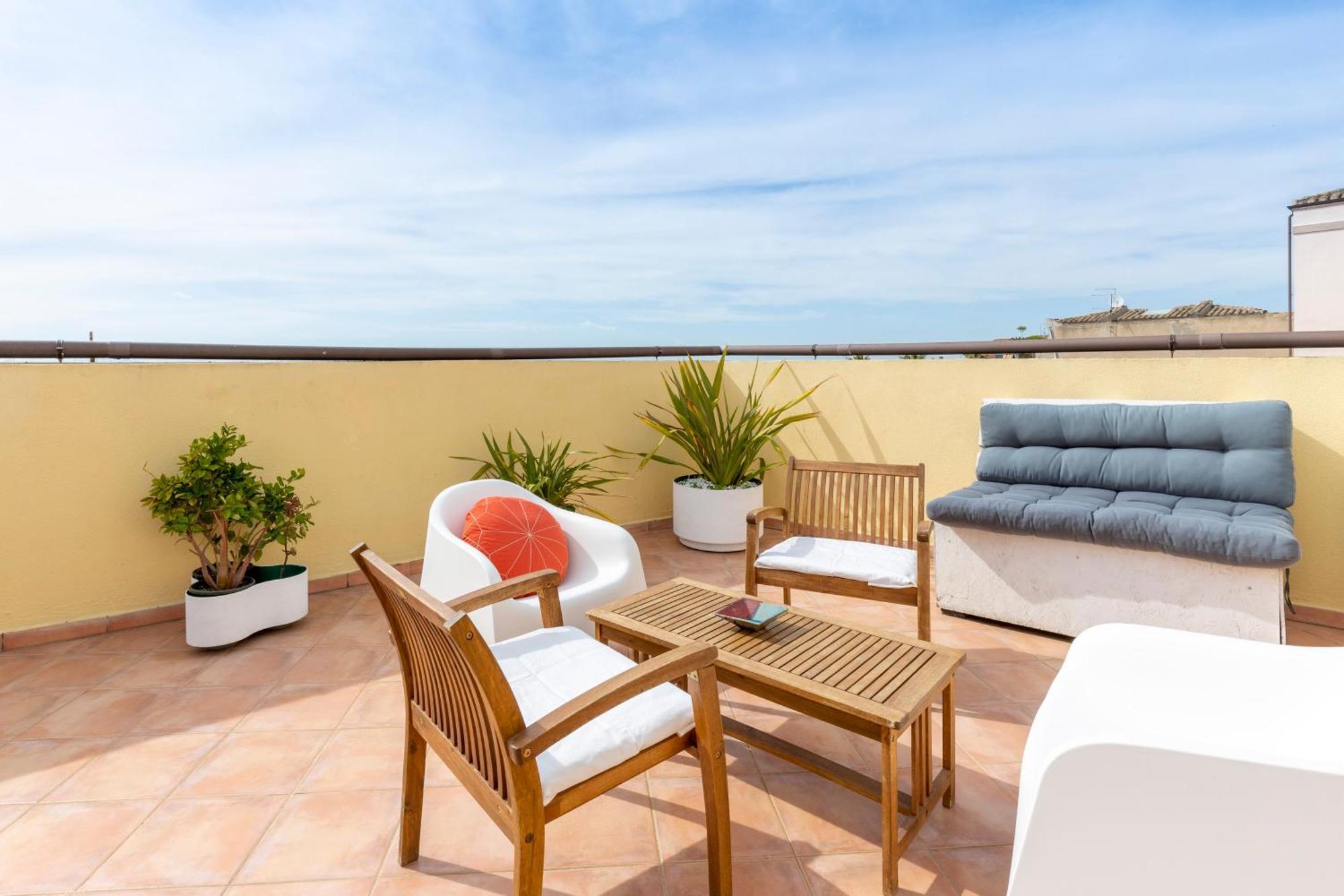 Ferienwohnung Castello Attic Sunset Terrace Cagliari Exterior foto